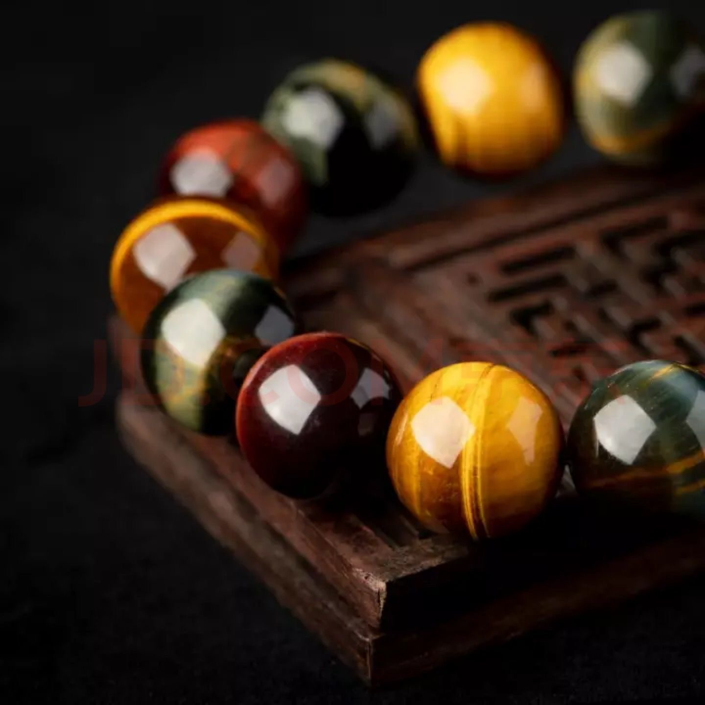 Natural 8mm colorful tiger eye stone bracelet tiger eye stone crystal bracelet - Mystic Crystal Shop