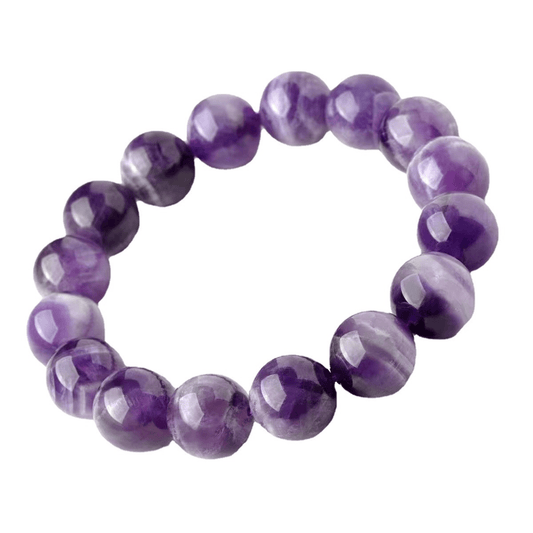 Natural Amethyst Bracelet Lavender Dream Crystal Bracelet - Mystic Crystal Shop