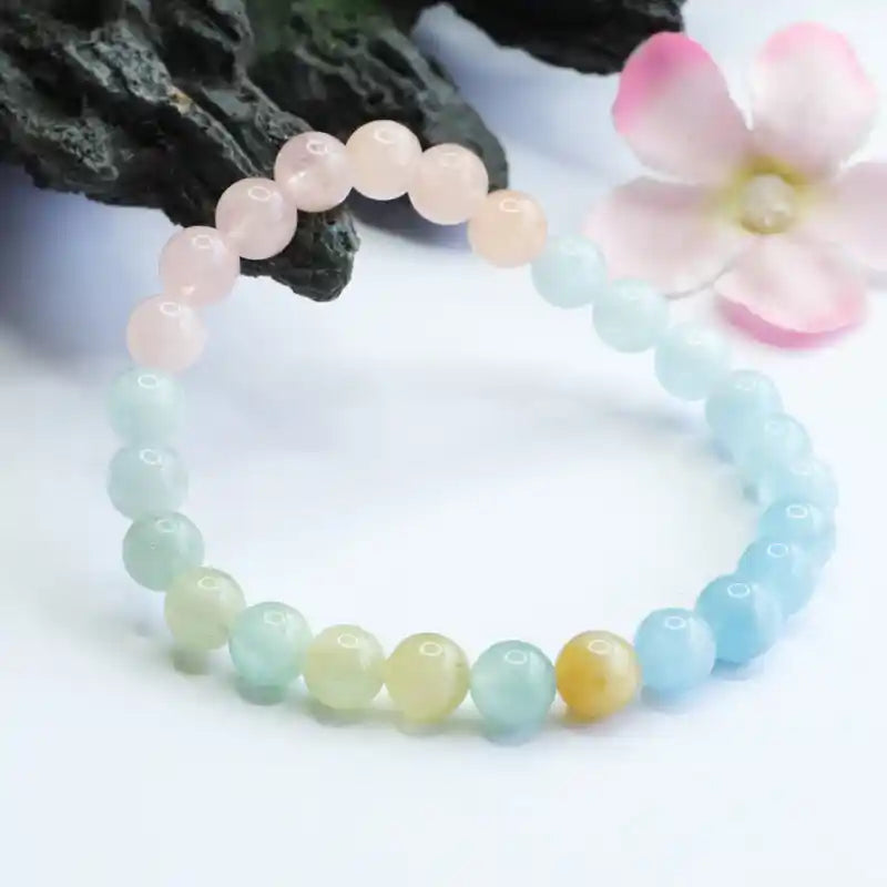 Natural Morganite Bracelet